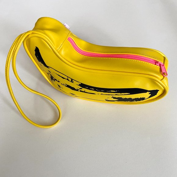 Paul Frank x Andy Warhol • RARE • Banana Clutch Purse • Like New • Collab • Bag - Picture 2 of 15